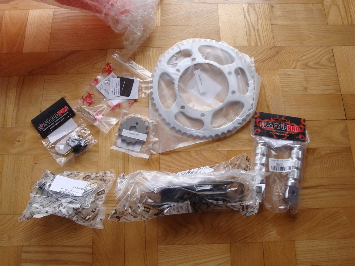 Derbi Senda renovering billede 85