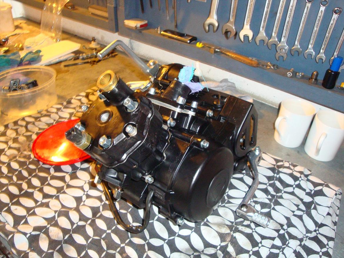 Derbi Senda renovering billede 96