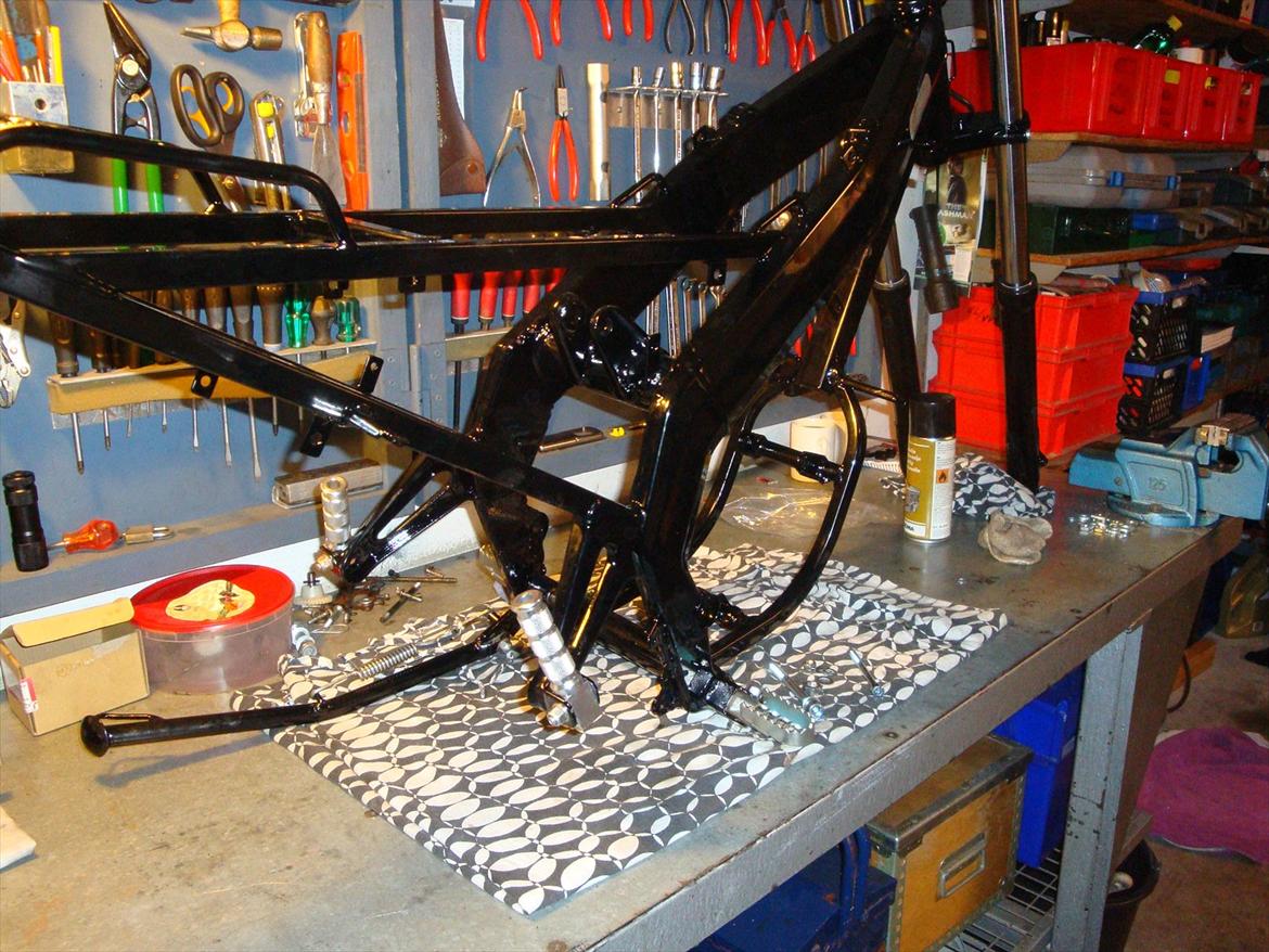 Derbi Senda renovering billede 104