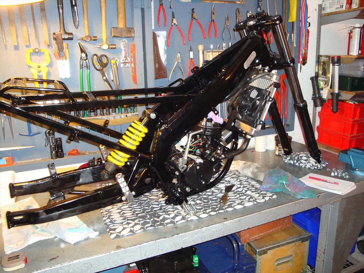 Derbi Senda renovering billede 105