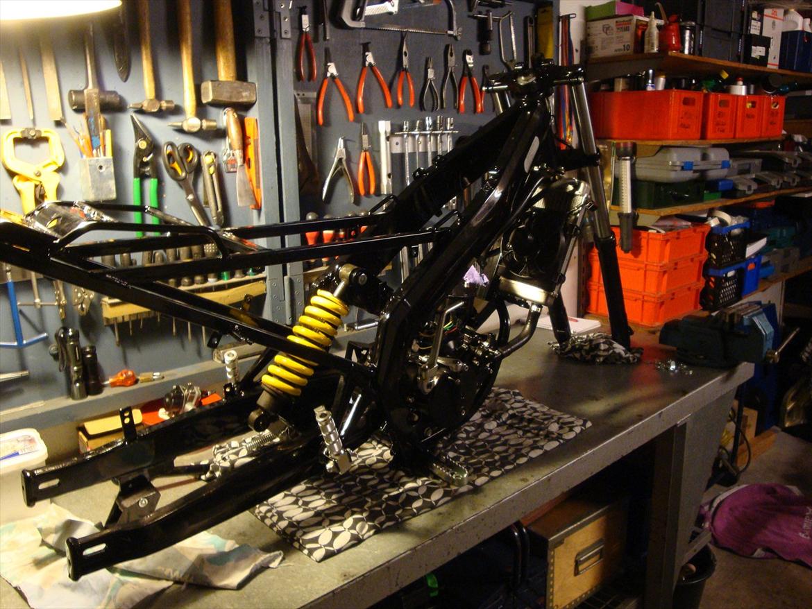 Derbi Senda renovering billede 108