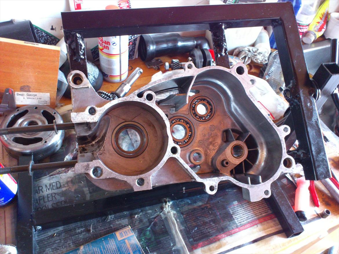 Kreidler florett GT 1967 - Nye lejer lagt i blokken. billede 28