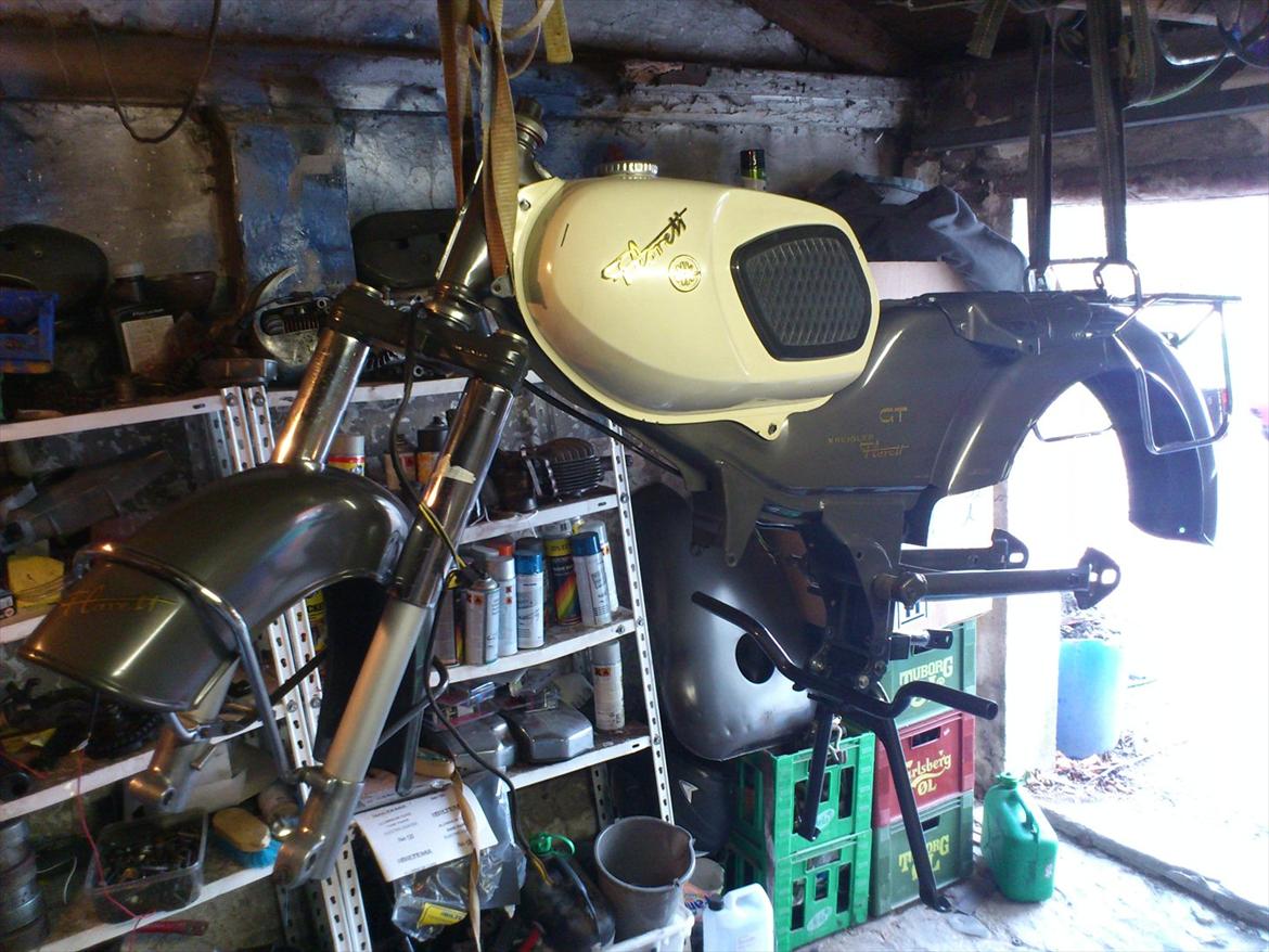 Kreidler florett GT 1967 - Kulminationen af dagens arbejde. billede 36