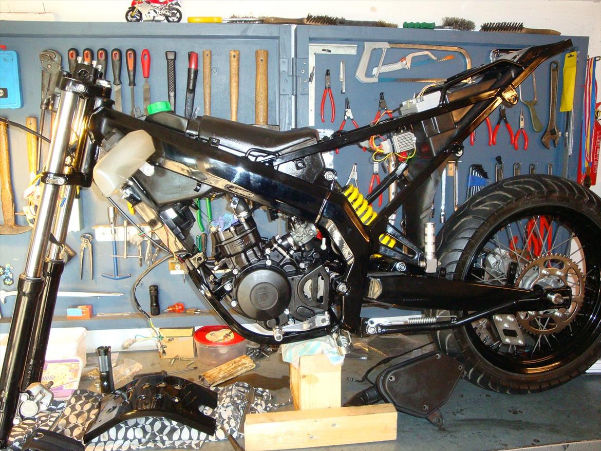 Derbi Senda renovering billede 113