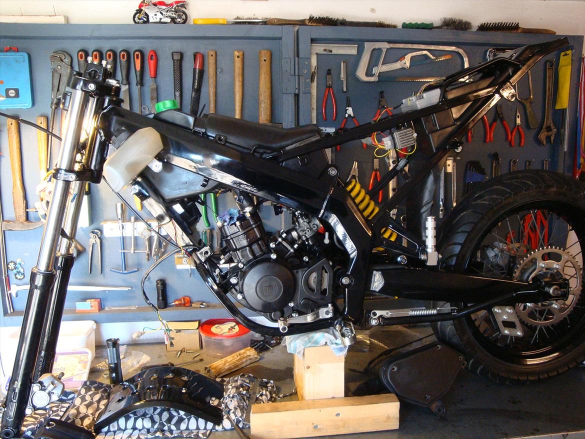 Derbi Senda renovering billede 114