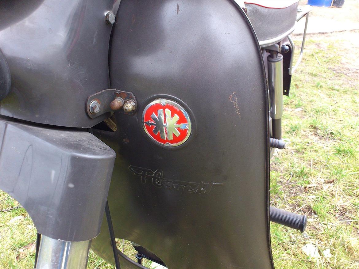 Kreidler florett GT 1967 - Badge of Honor, hehe. billede 7