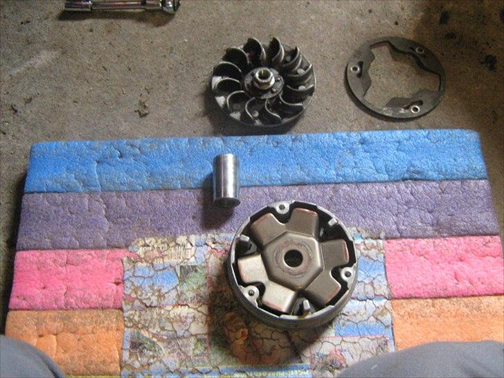 Honda sfx variator - Bagpladen på. billede 4