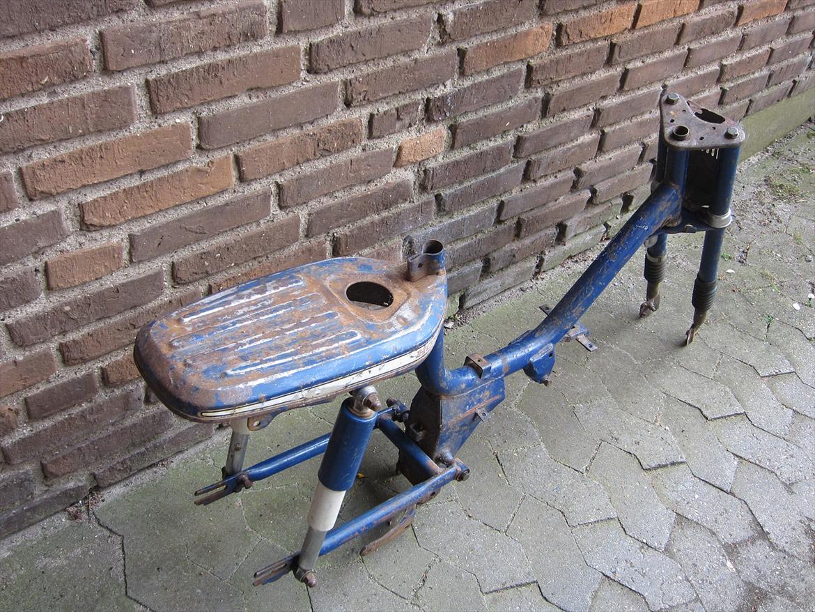 Le' Honda Amigo projekt - Stellet inden jeg gik i gang :P billede 3