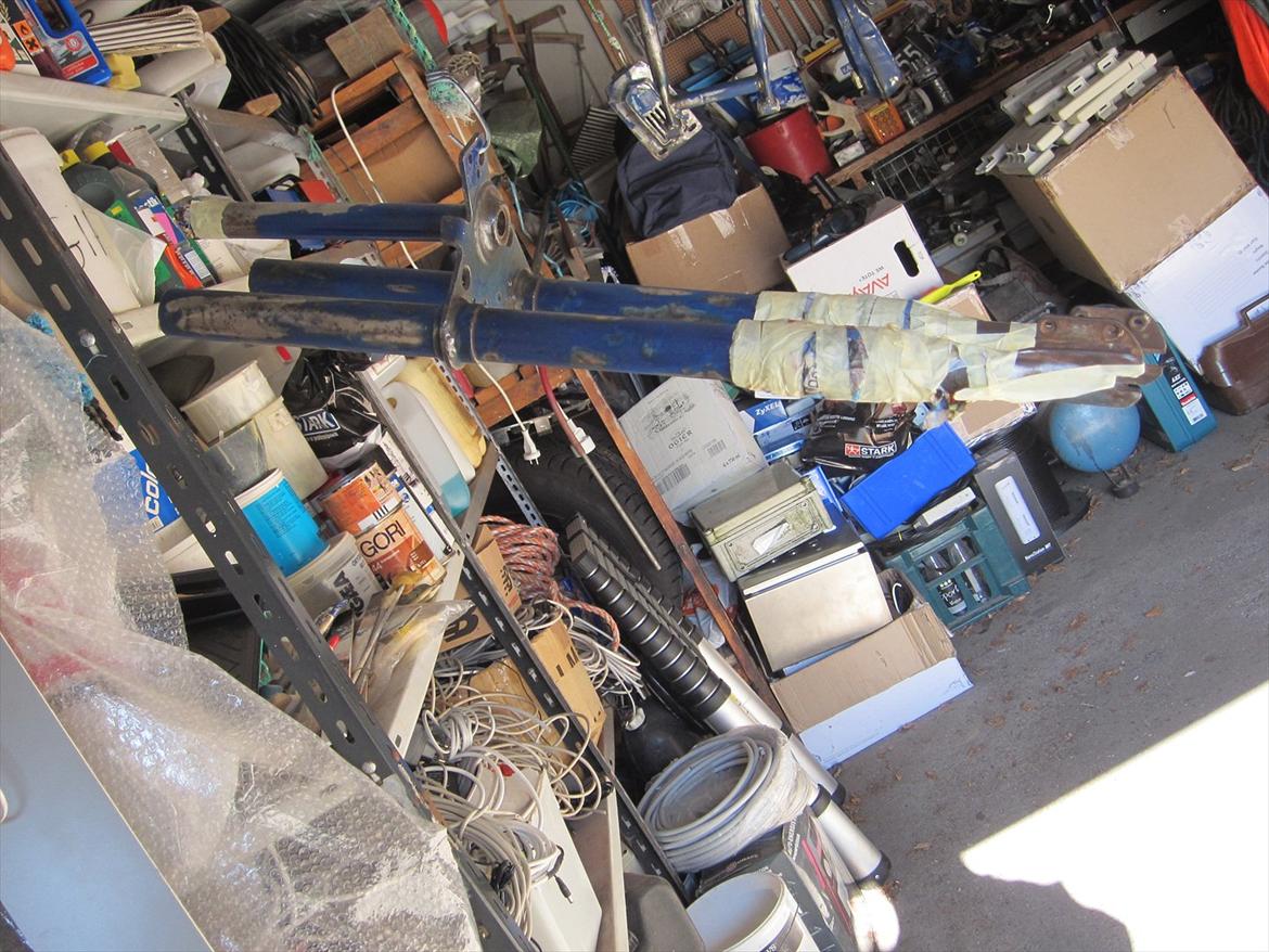 Le' Honda Amigo projekt - Stel og Tank slebet ned ;P billede 11