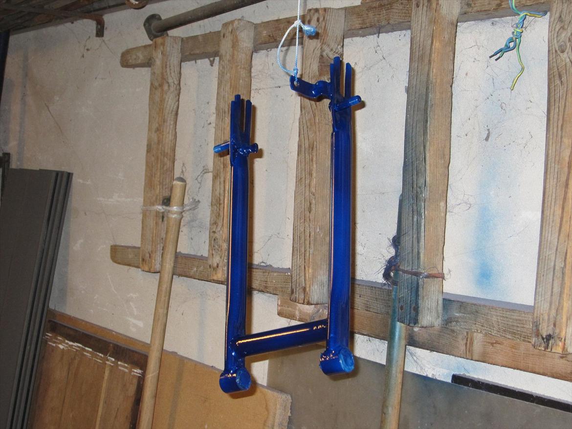 Le' Honda Amigo projekt - Bagsvinger efter 3x lak og 2 x klarlak billede 32