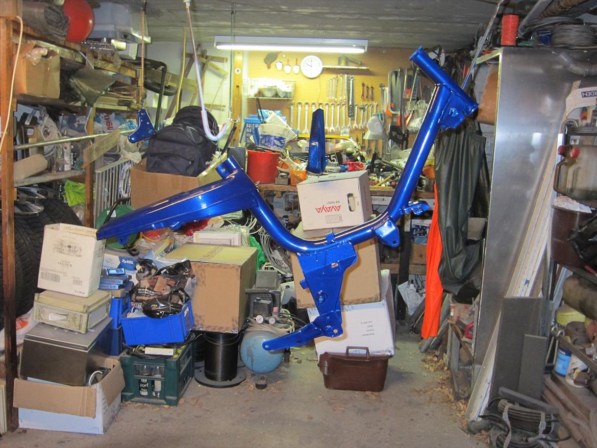 Le' Honda Amigo projekt - Stel efter 3x lak og 2 x klarlak! :) billede 33