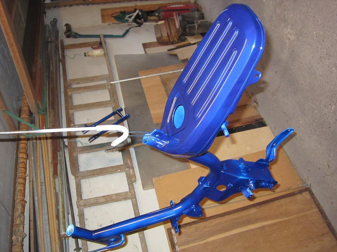 Le' Honda Amigo projekt - Stel efter 3x lak og 2 x klarlak billede 37