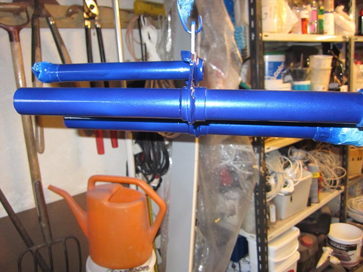 Le' Honda Amigo projekt - Forgaffel efter 3x lak og 2 x klarlak billede 45