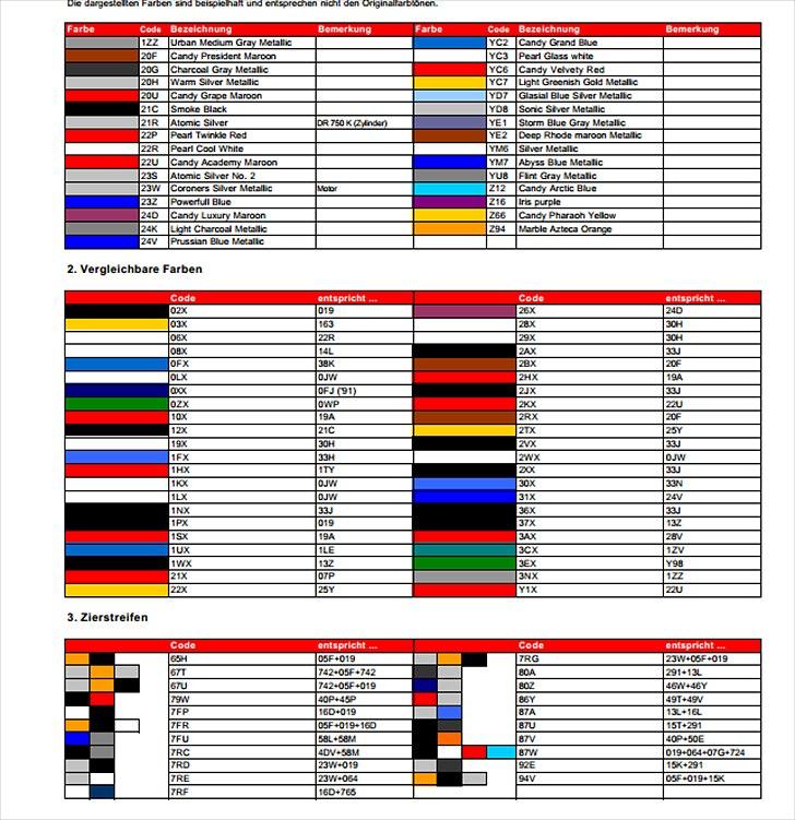 Suzuki Farvekoder Inkl. Street billede 4