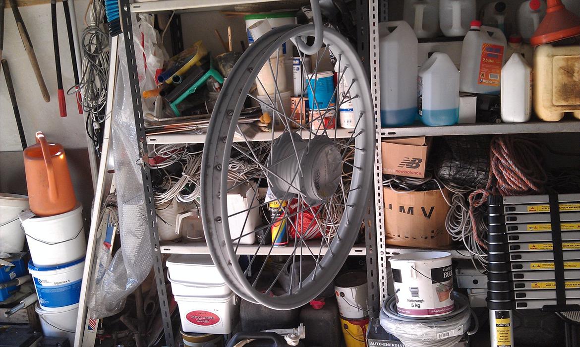 Le' Honda Amigo projekt - Baghjul efter 2x grunder billede 52