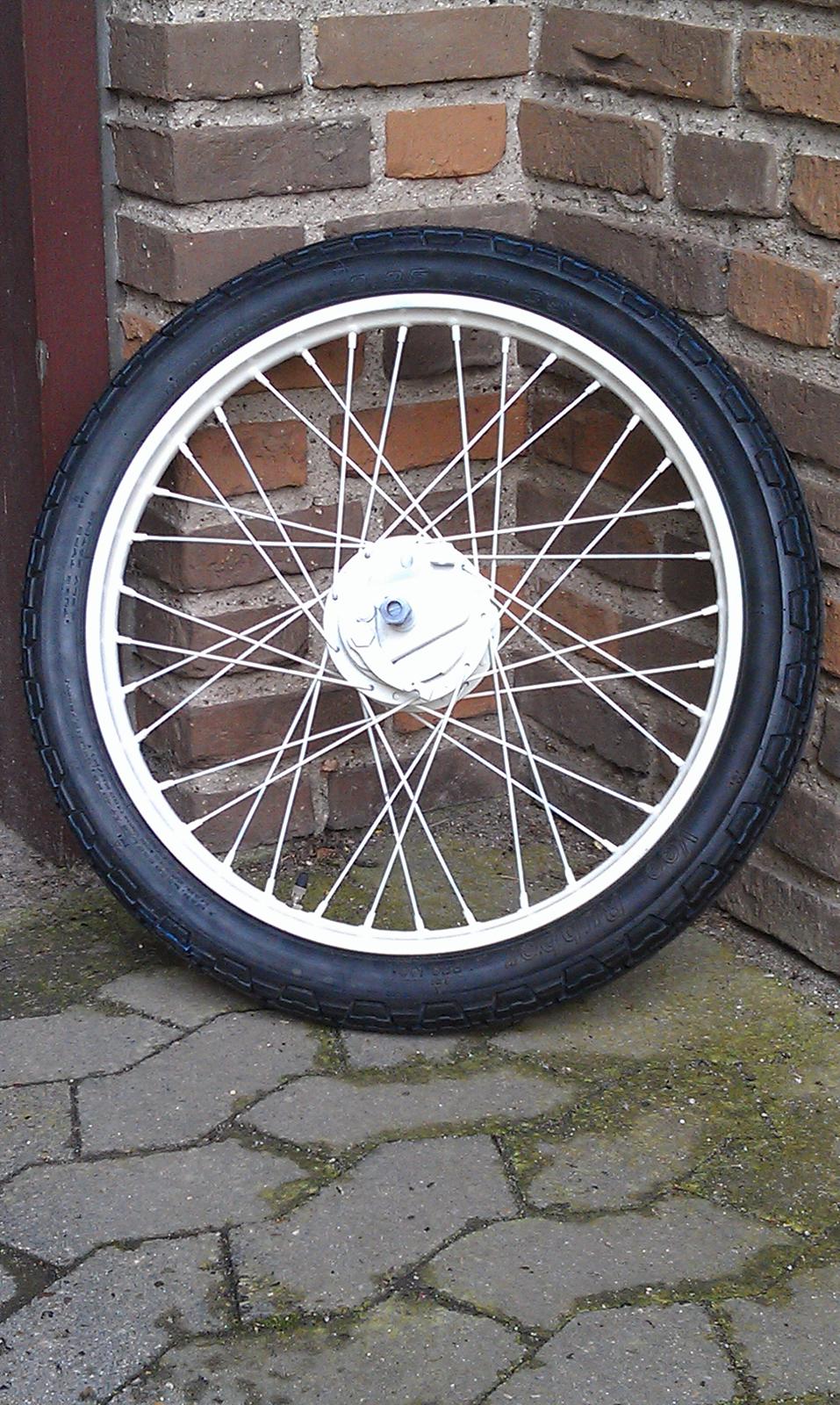 Le' Honda Amigo projekt - Forhjul tæt på ;) billede 62