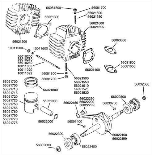 Diverse tegninger af Puch Maxi billede 3