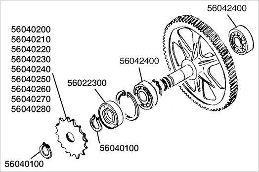 Diverse tegninger af Puch Maxi billede 5