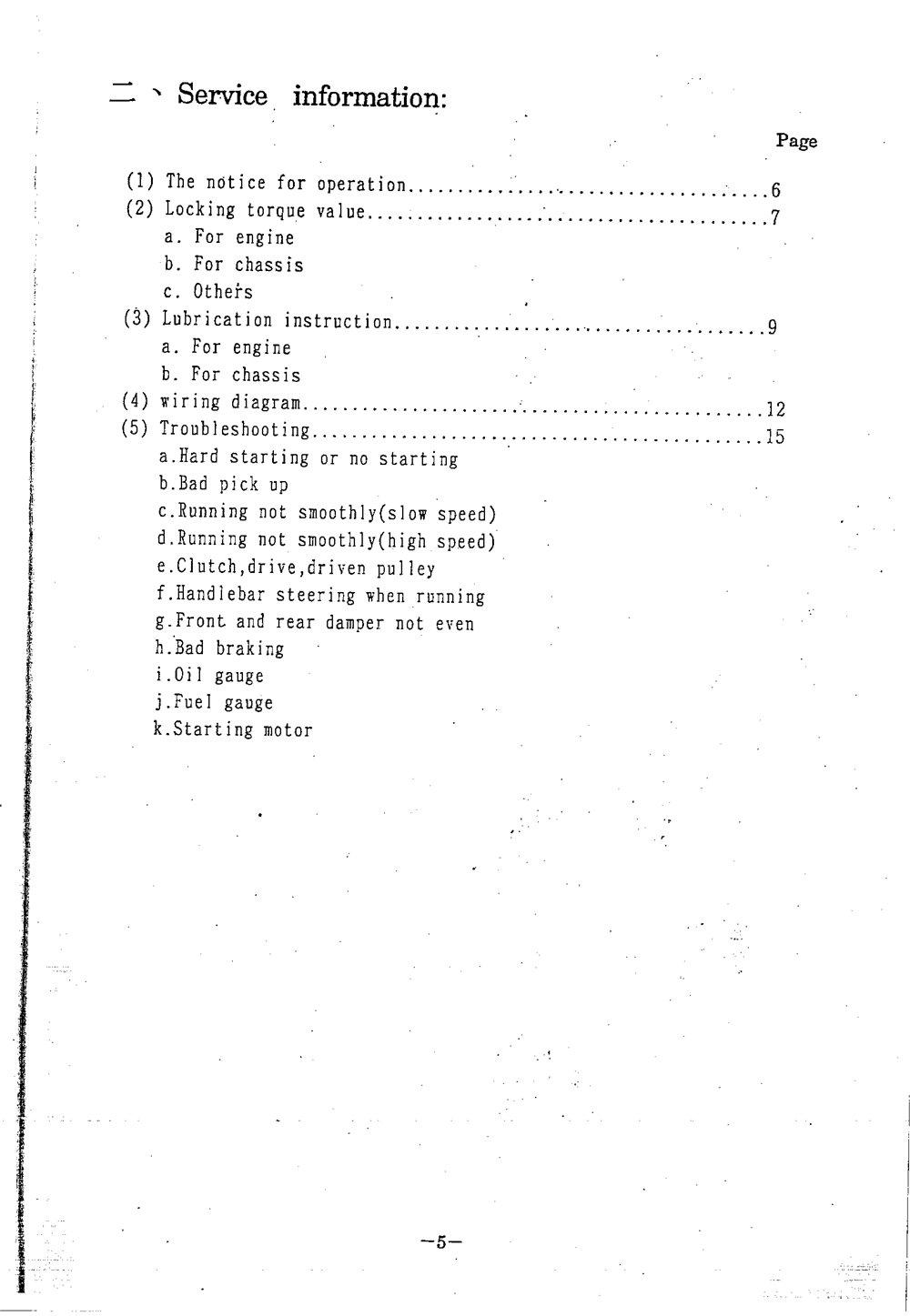 PGO BIG MAX Service Manual billede 6