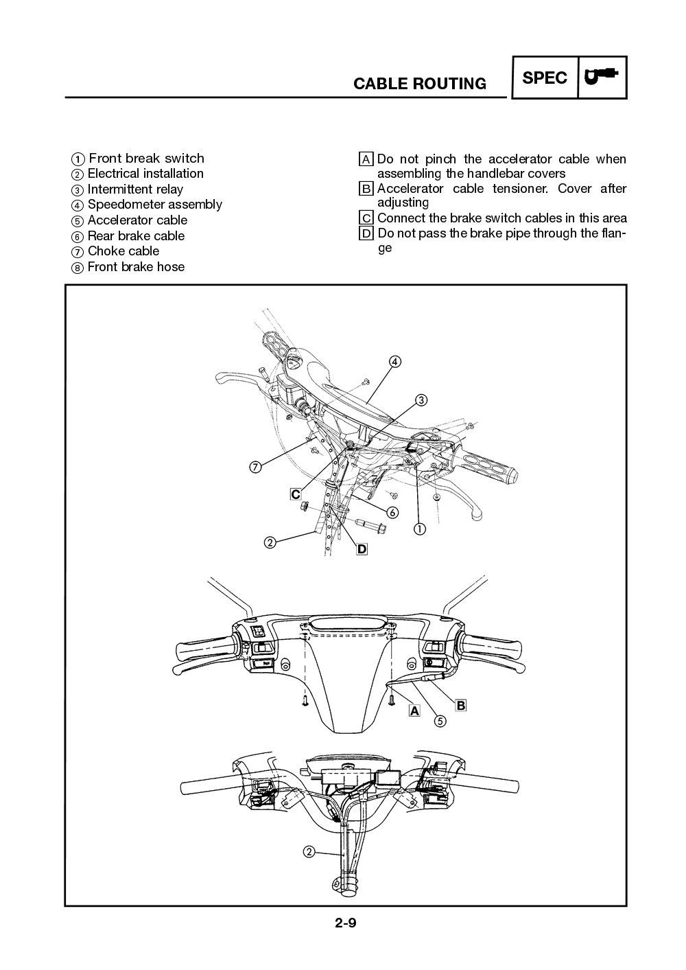 Yamaha Neos (YN50) 2002 Service Manual billede 26