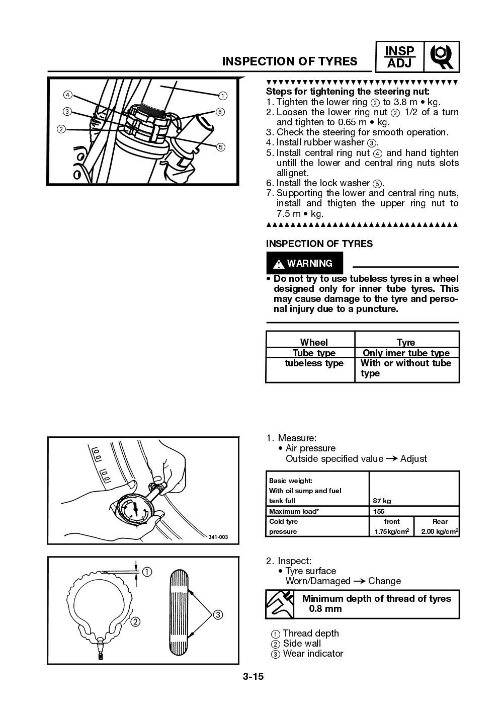Yamaha Neos (YN50) 2002 Service Manual billede 43