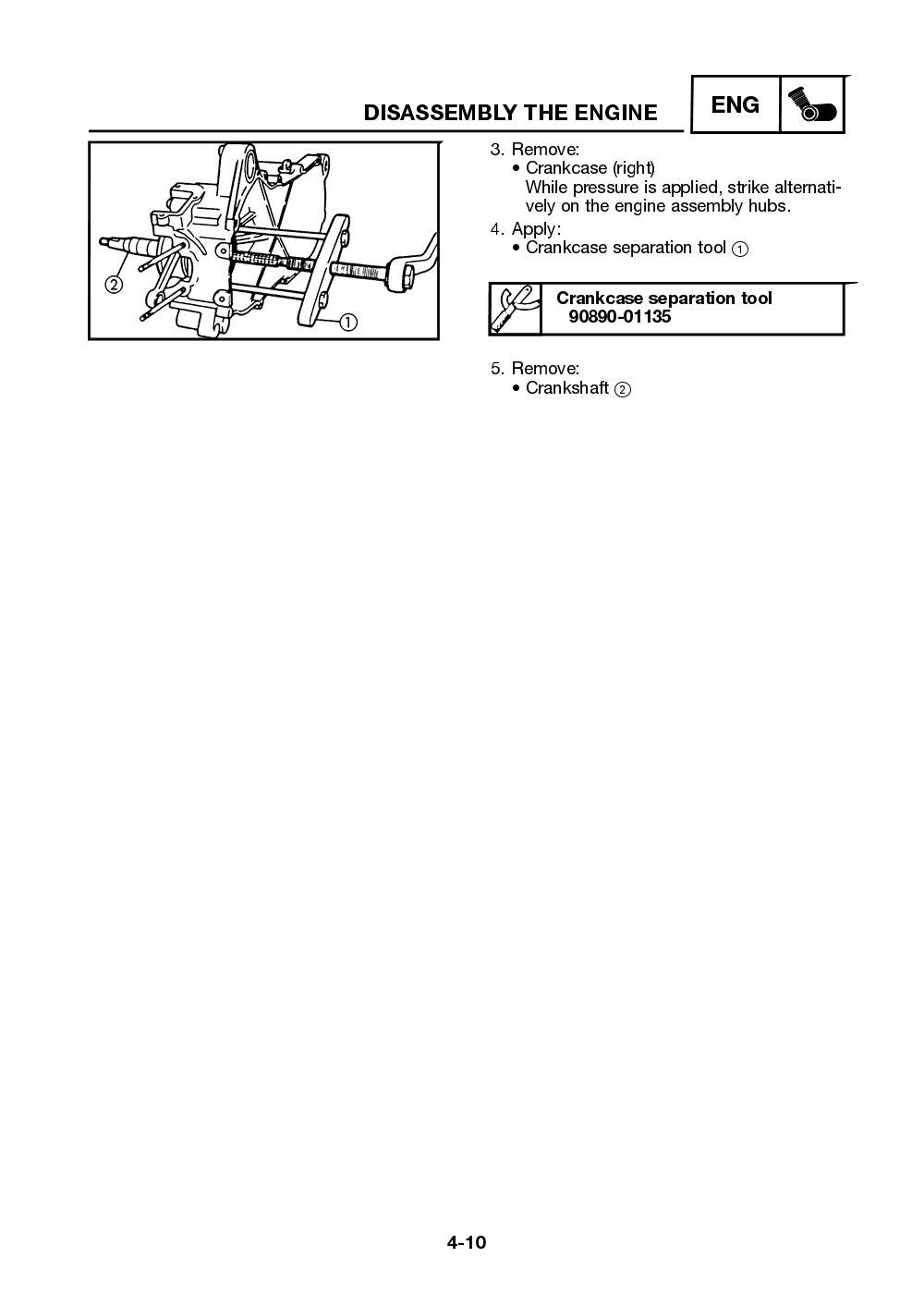 Yamaha Neos (YN50) 2002 Service Manual billede 61