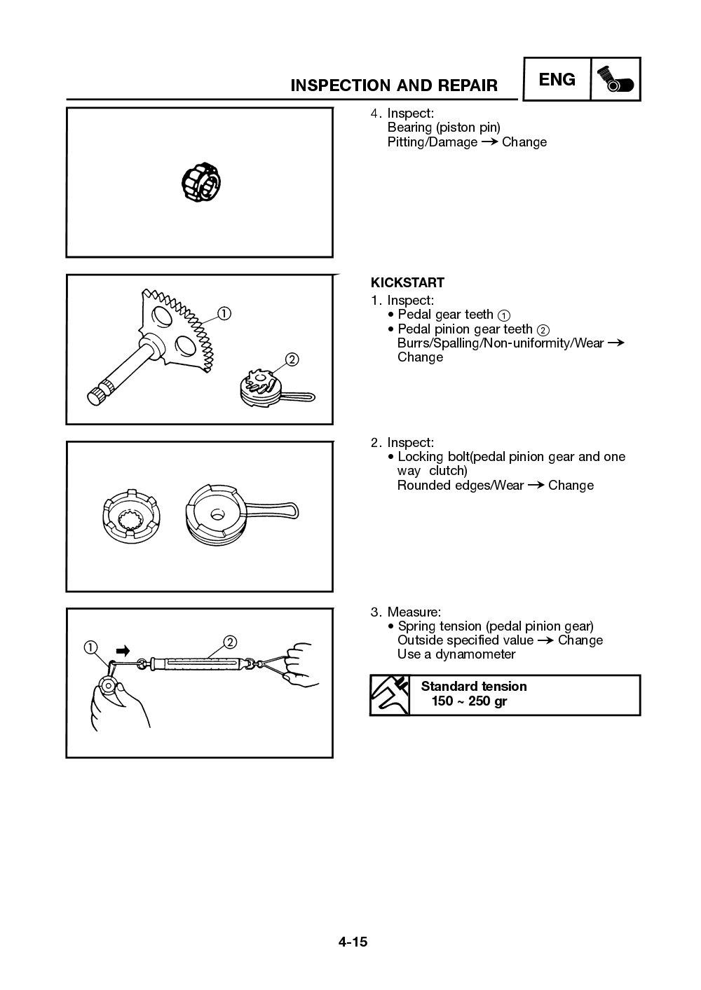 Yamaha Neos (YN50) 2002 Service Manual billede 66