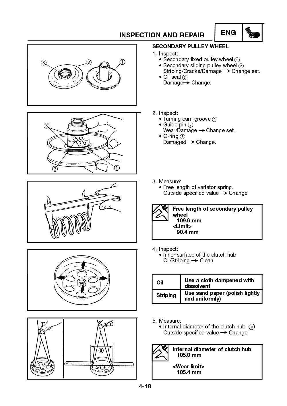 Yamaha Neos (YN50) 2002 Service Manual billede 69