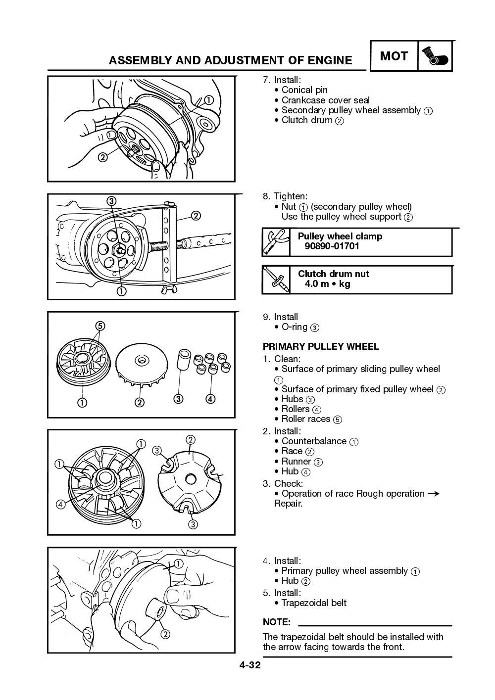 Yamaha Neos (YN50) 2002 Service Manual billede 83