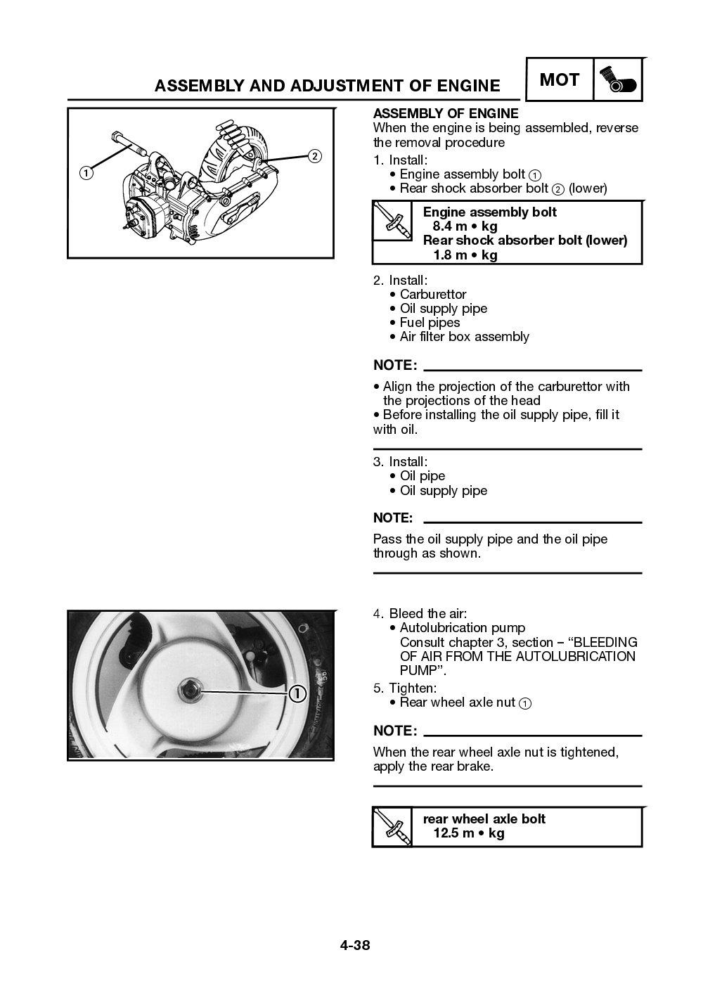 Yamaha Neos (YN50) 2002 Service Manual billede 89
