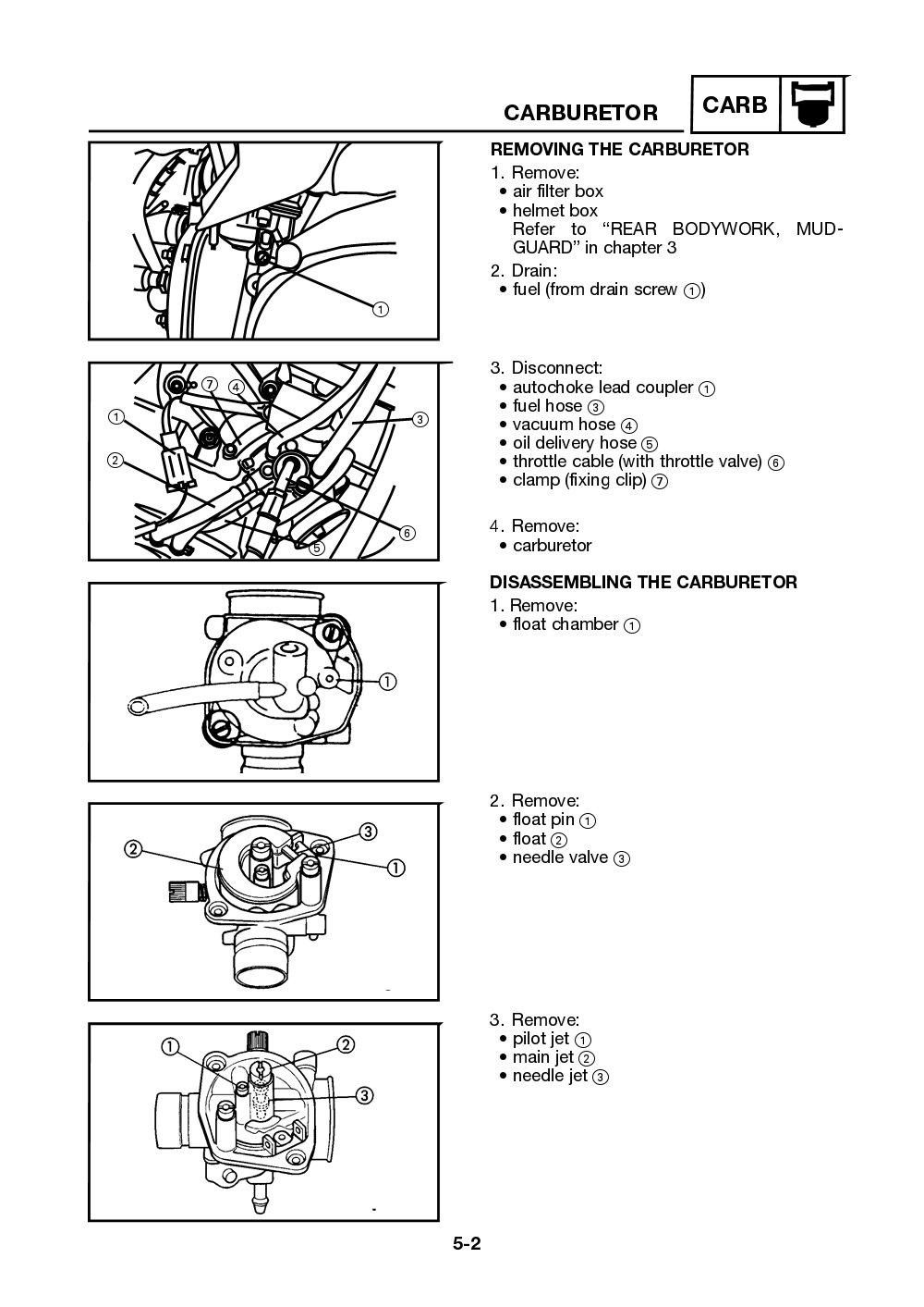 Yamaha Neos (YN50) 2002 Service Manual billede 94