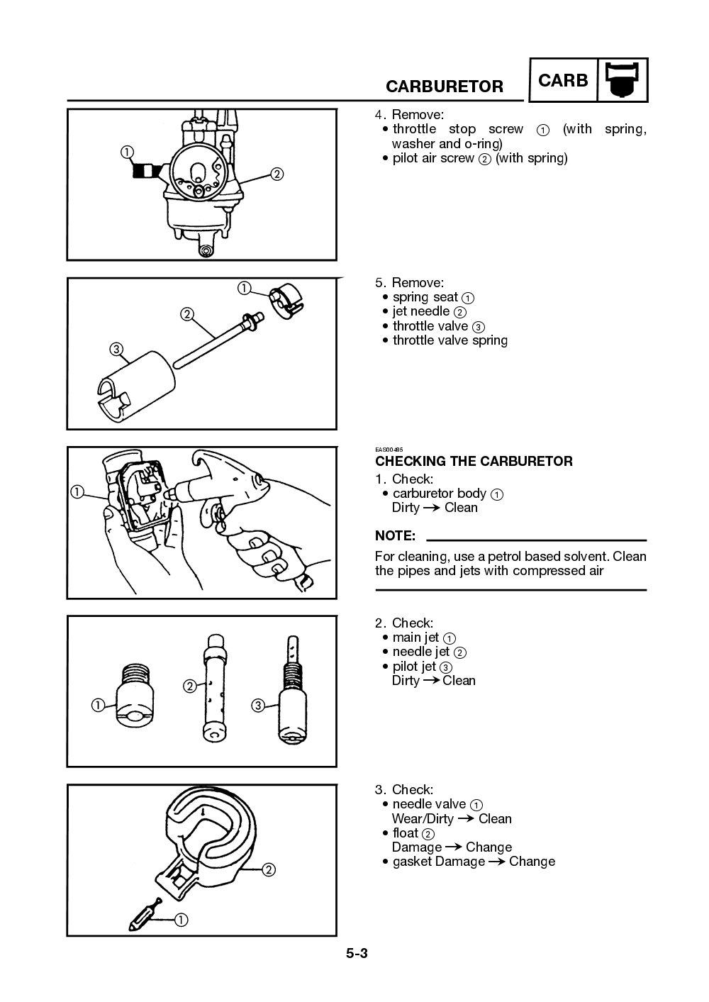 Yamaha Neos (YN50) 2002 Service Manual billede 95