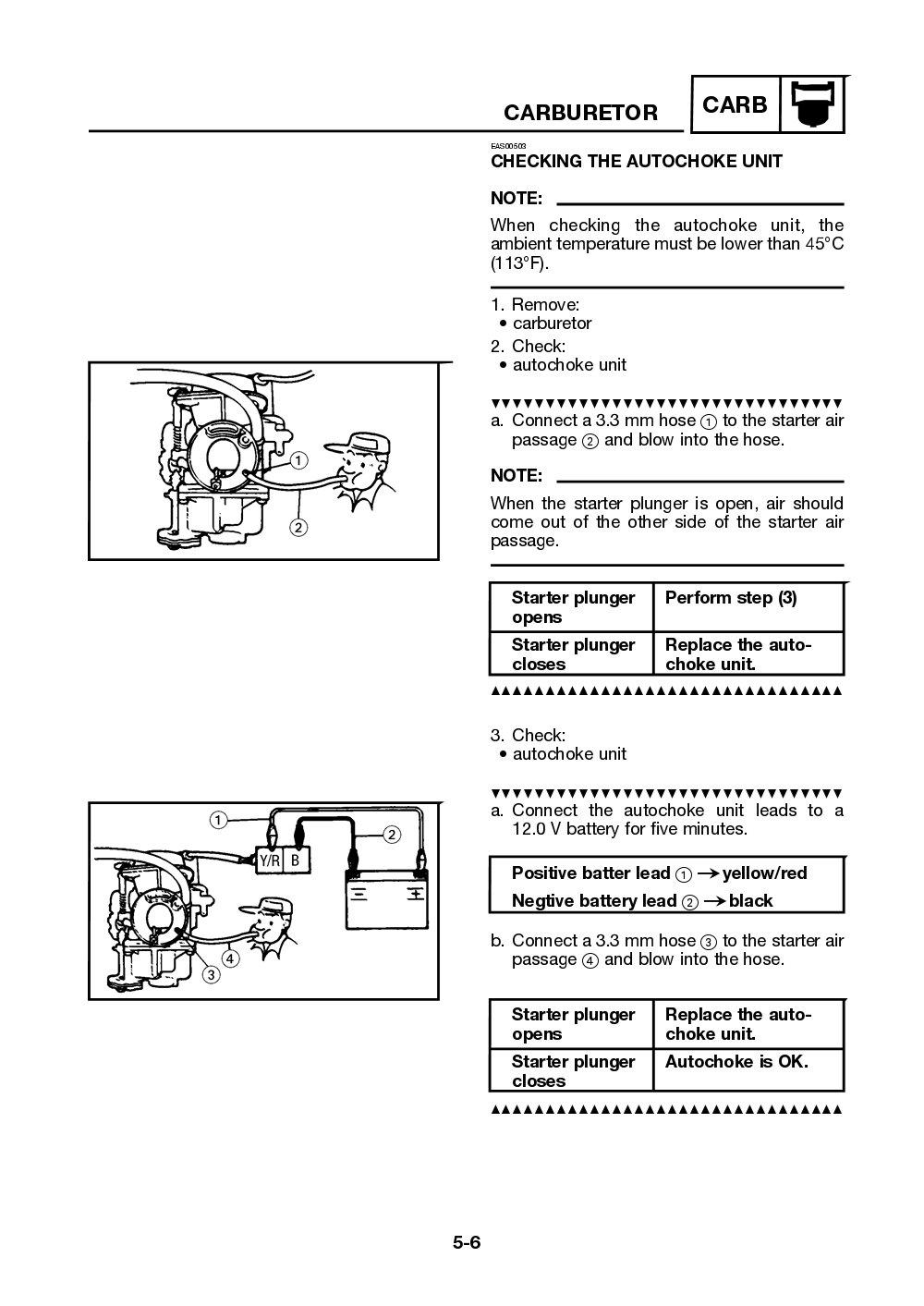 Yamaha Neos (YN50) 2002 Service Manual billede 98