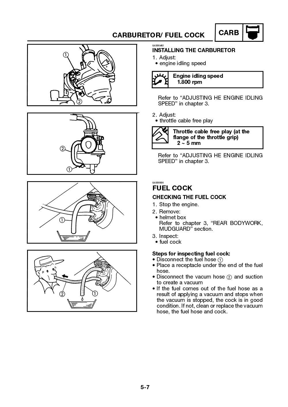 Yamaha Neos (YN50) 2002 Service Manual billede 99