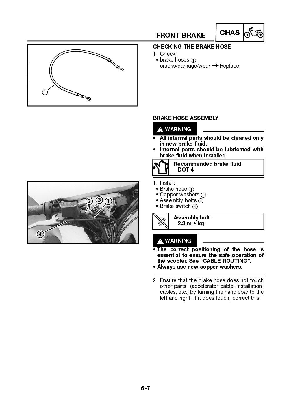 Yamaha Neos (YN50) 2002 Service Manual billede 110