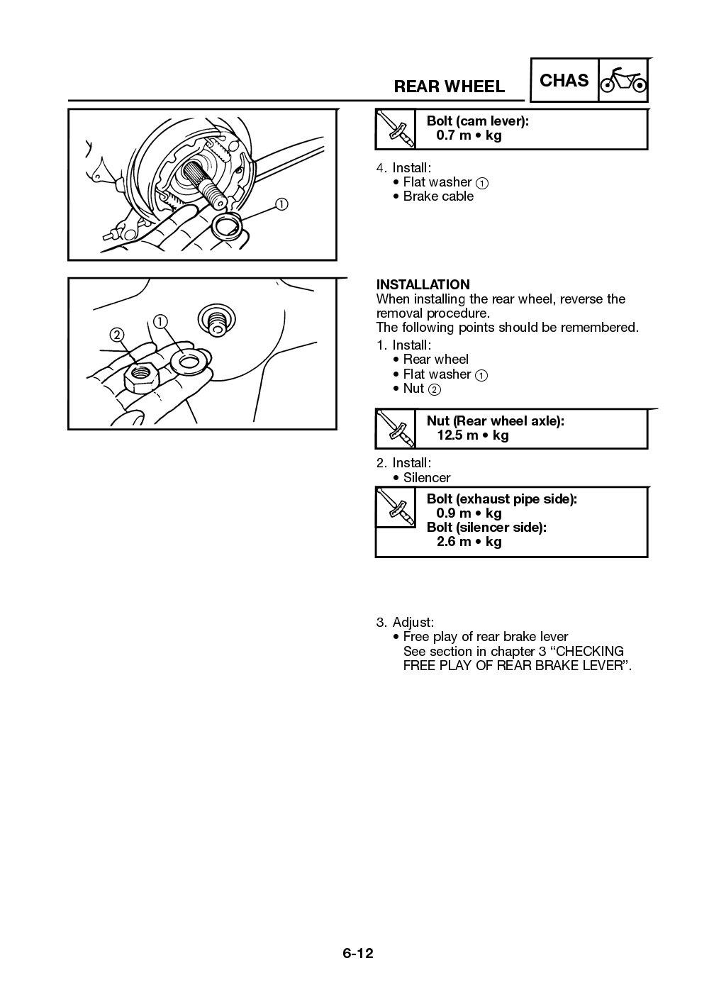 Yamaha Neos (YN50) 2002 Service Manual billede 115