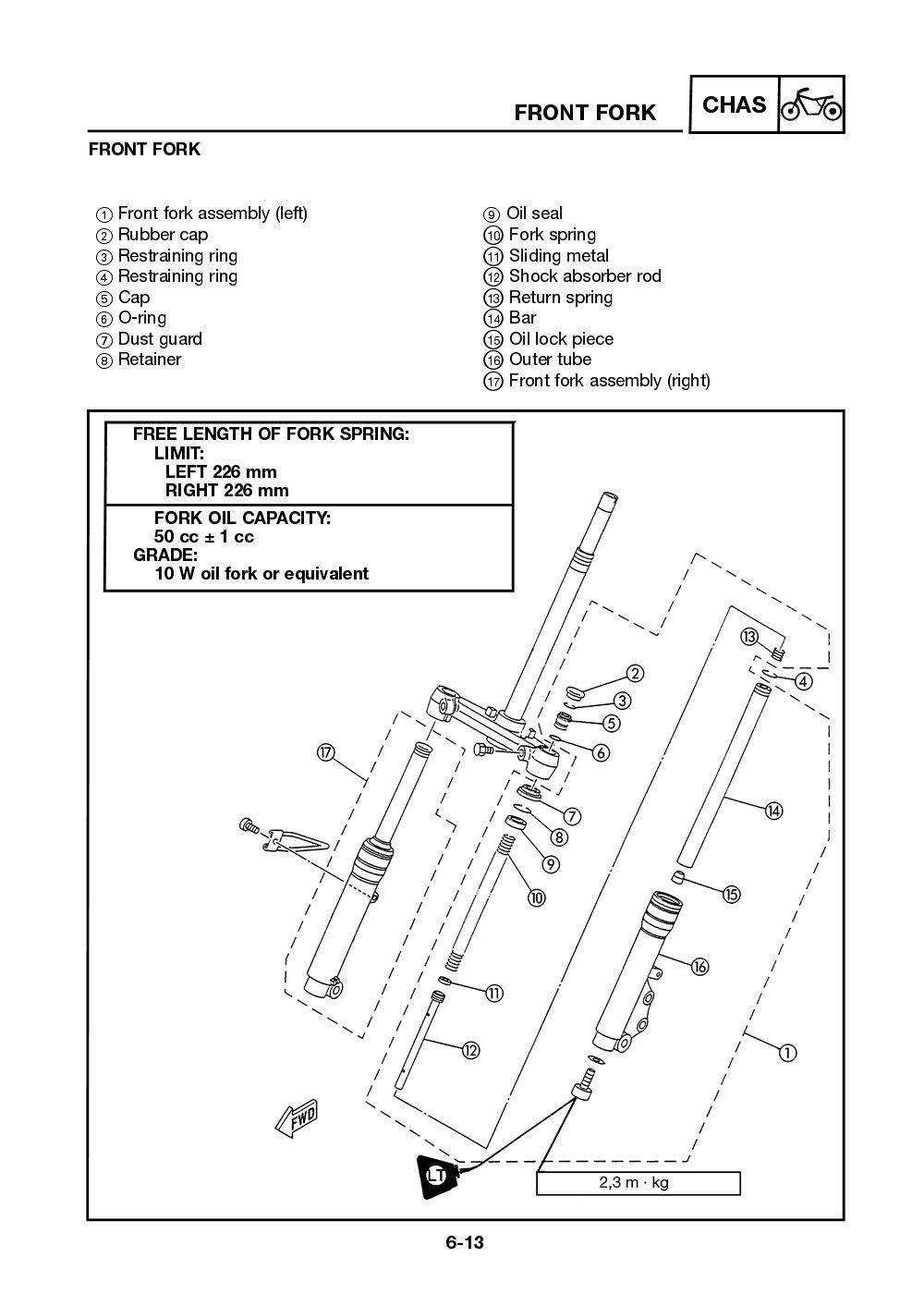 Yamaha Neos (YN50) 2002 Service Manual billede 116