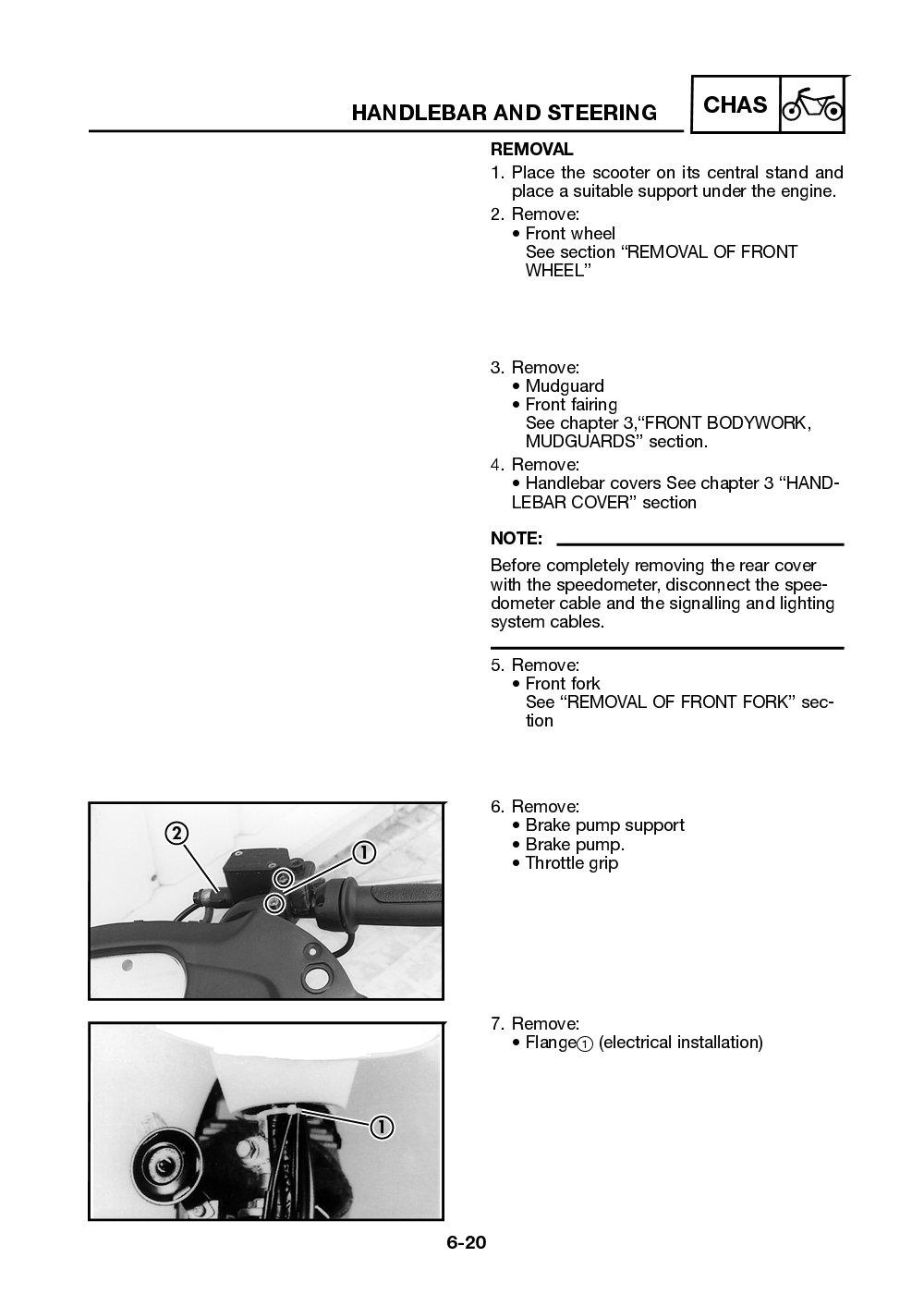 Yamaha Neos (YN50) 2002 Service Manual billede 123
