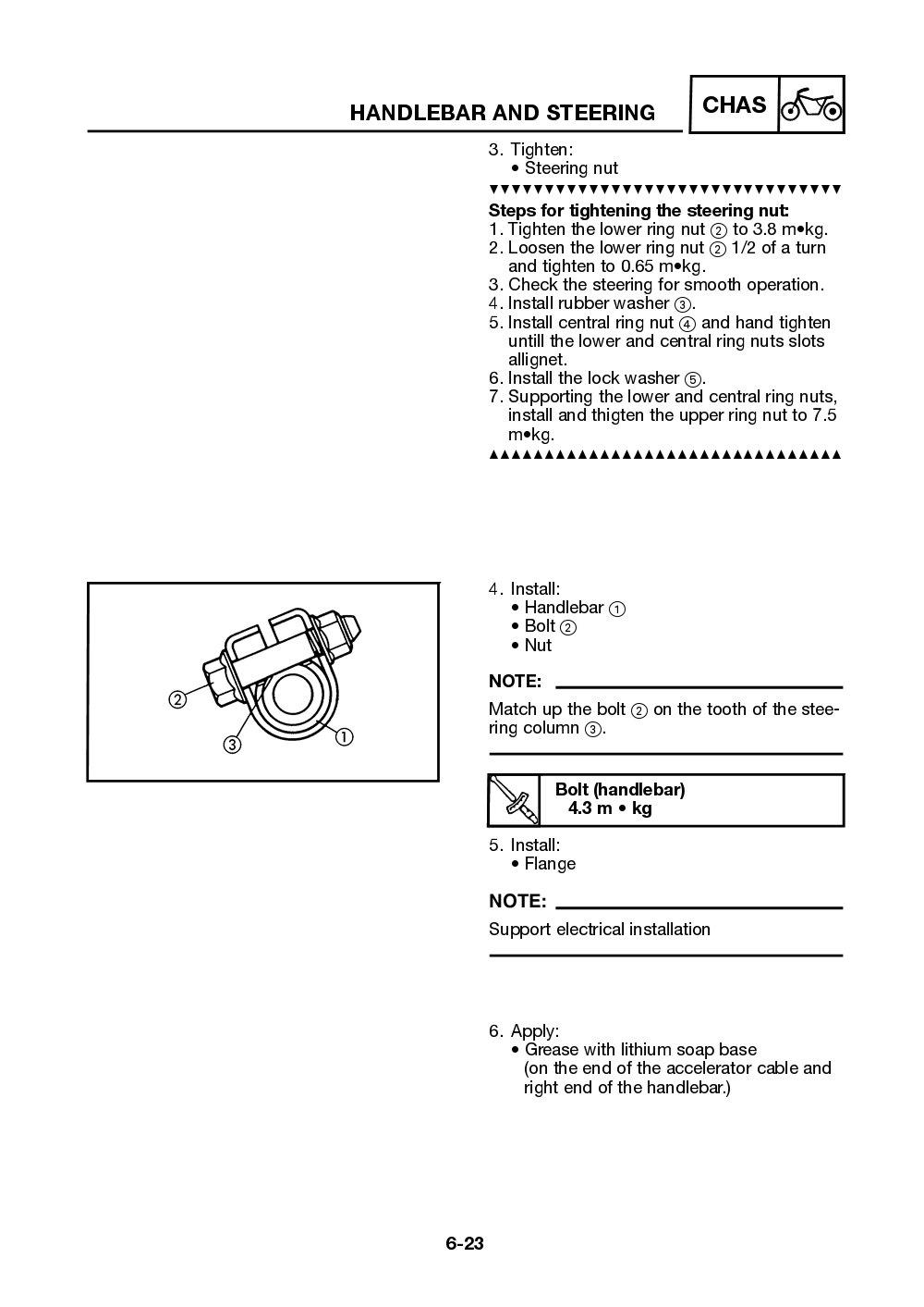 Yamaha Neos (YN50) 2002 Service Manual billede 126