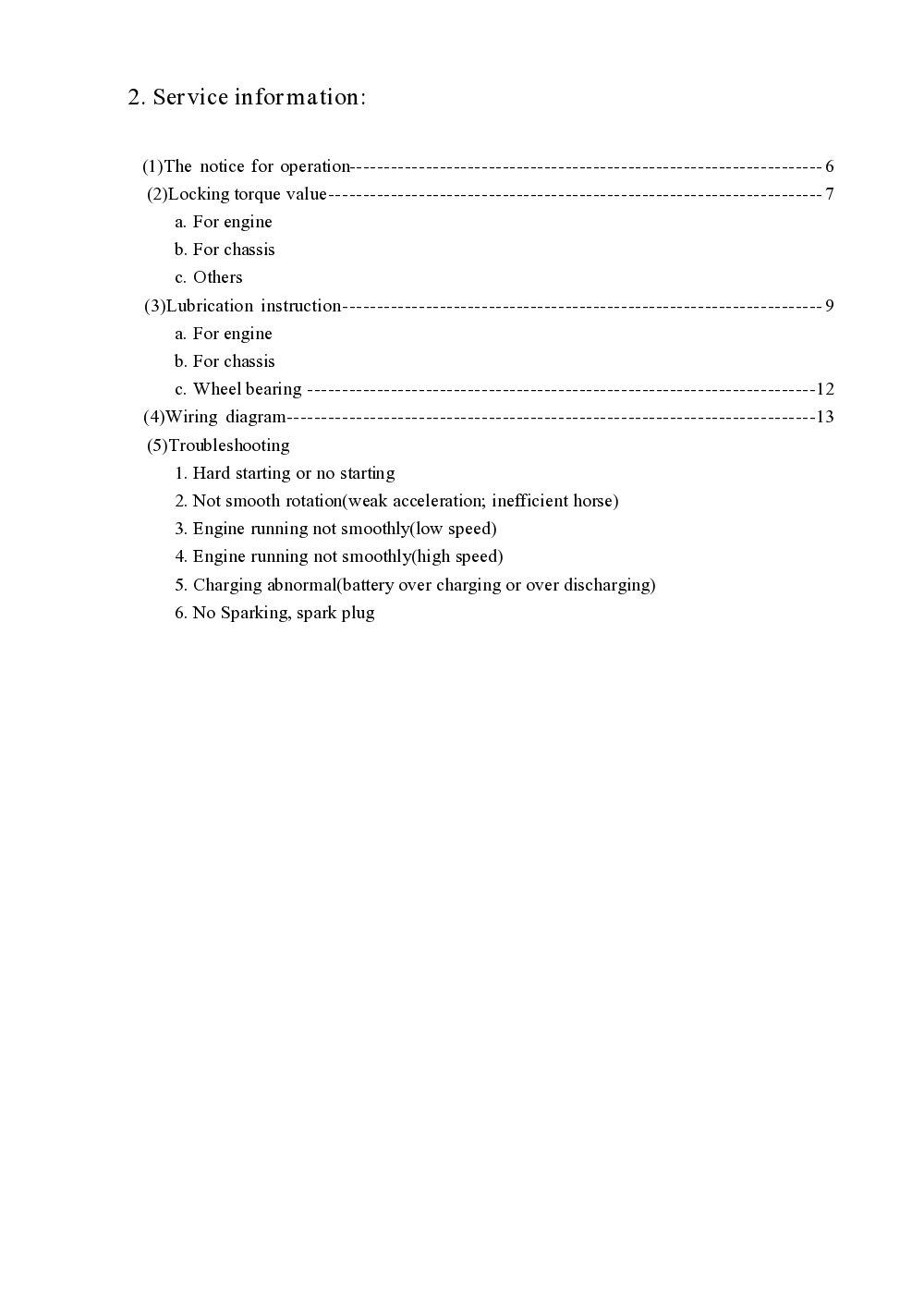 PGO Ligero Service Manual billede 6