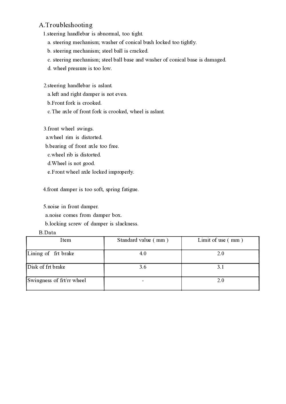 PGO Ligero Service Manual billede 72