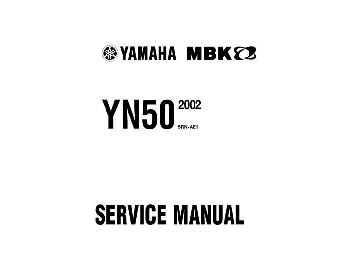 Yamaha Neos (YN50) 2002 Service Manual - Guider - Uploadet af Munk J