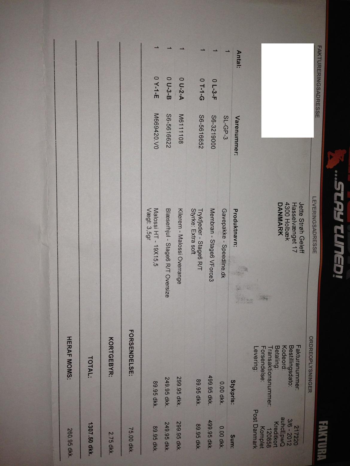 faktura på sonic R/T billede 8