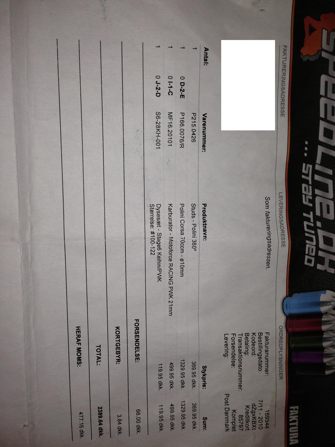 faktura på sonic R/T billede 13