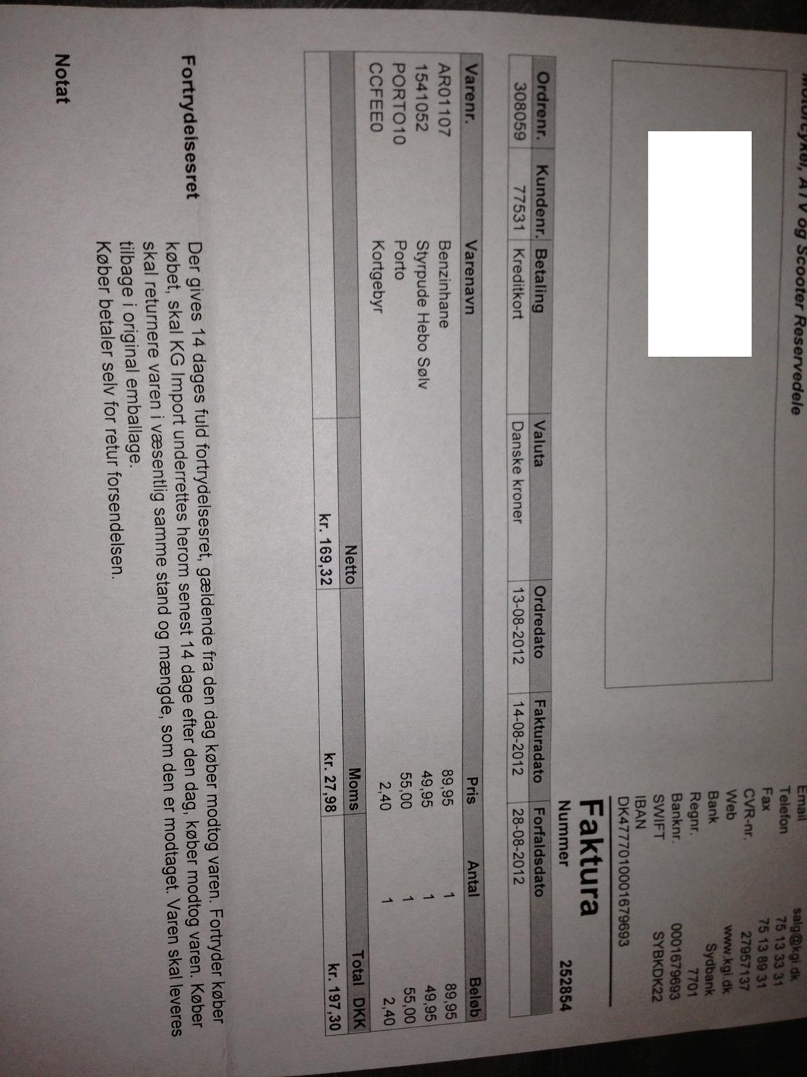 faktura på sonic R/T billede 14