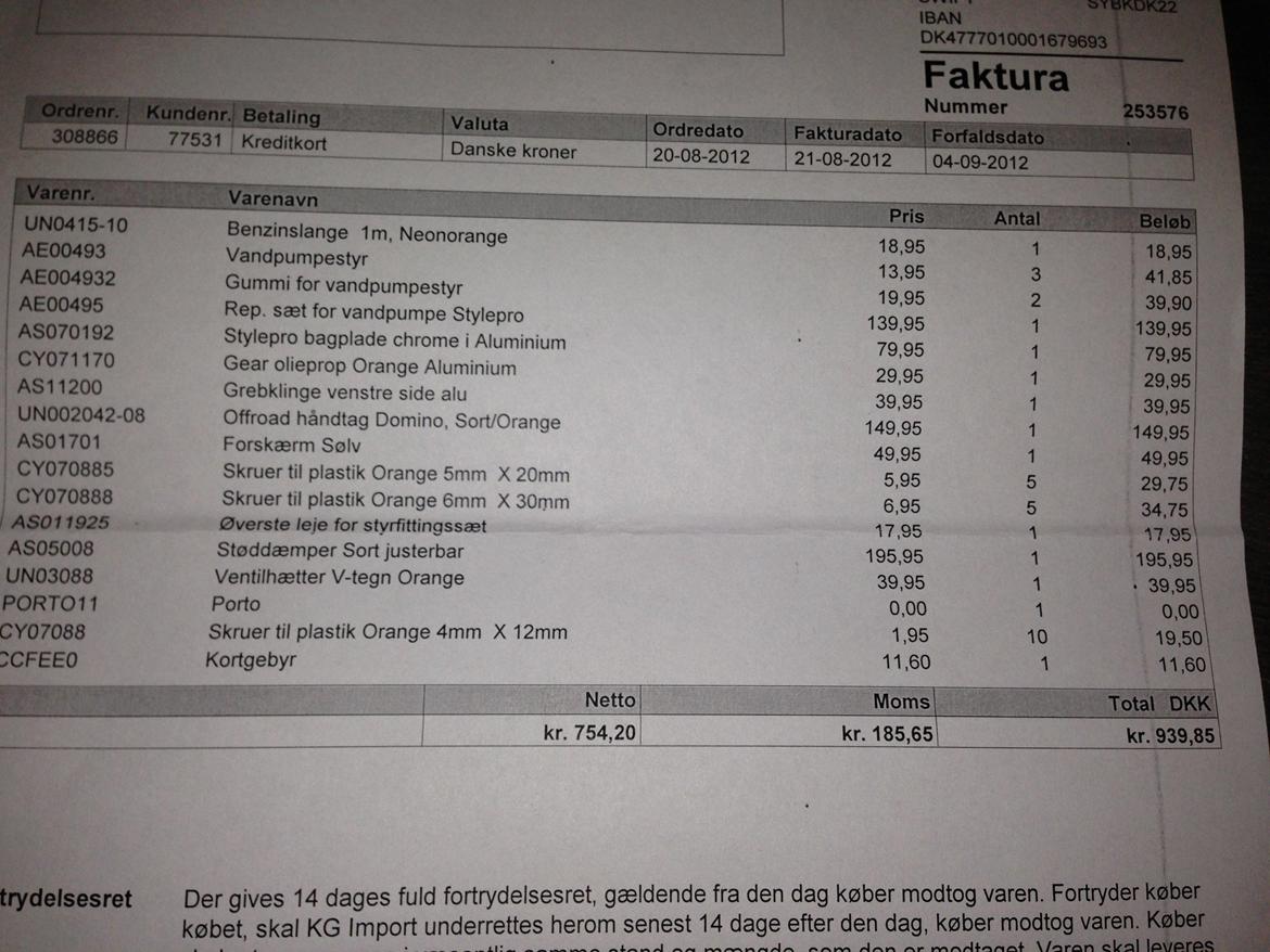 faktura på sonic R/T billede 20