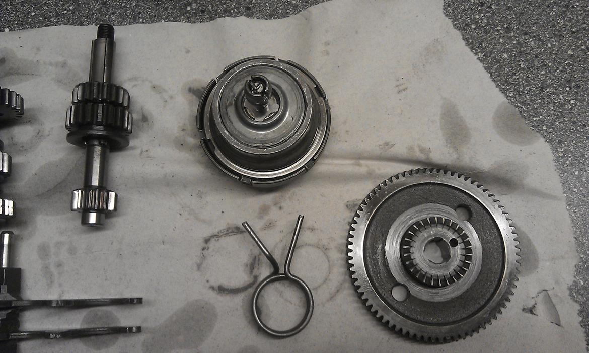 Puch Monza 3 Gear ´77 projekt - Kobling billede 7