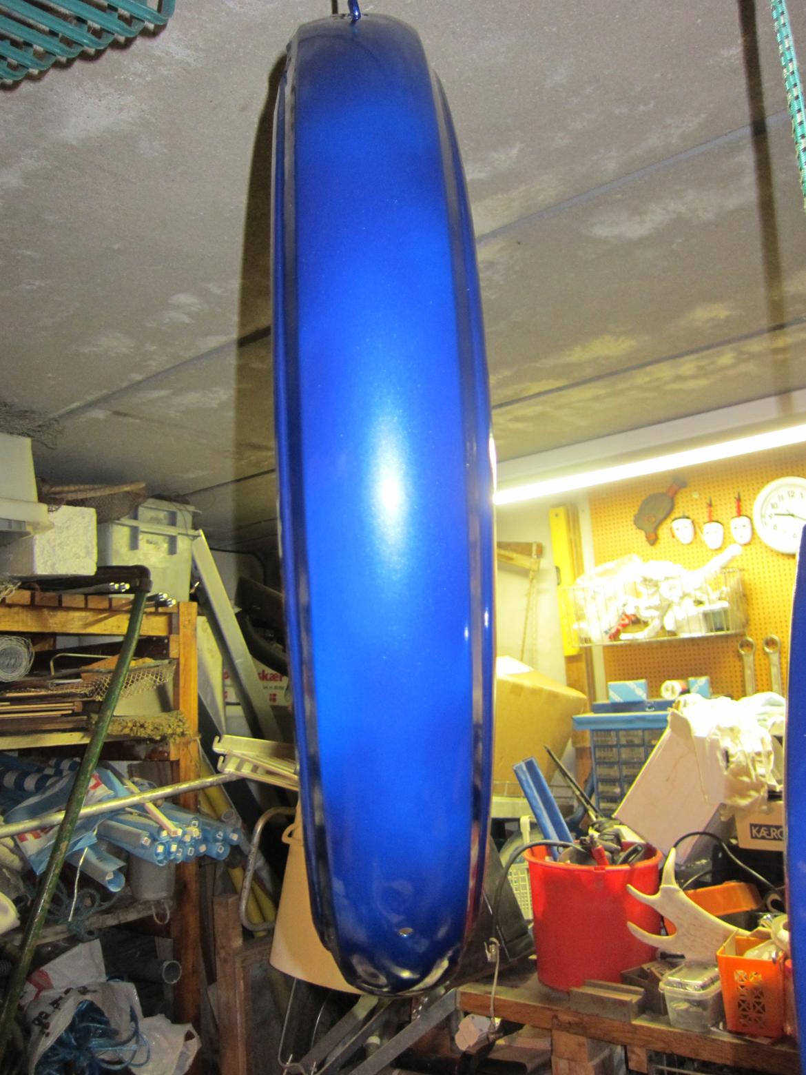 Le' Honda Amigo projekt - Lakeret bagskærm billede 70