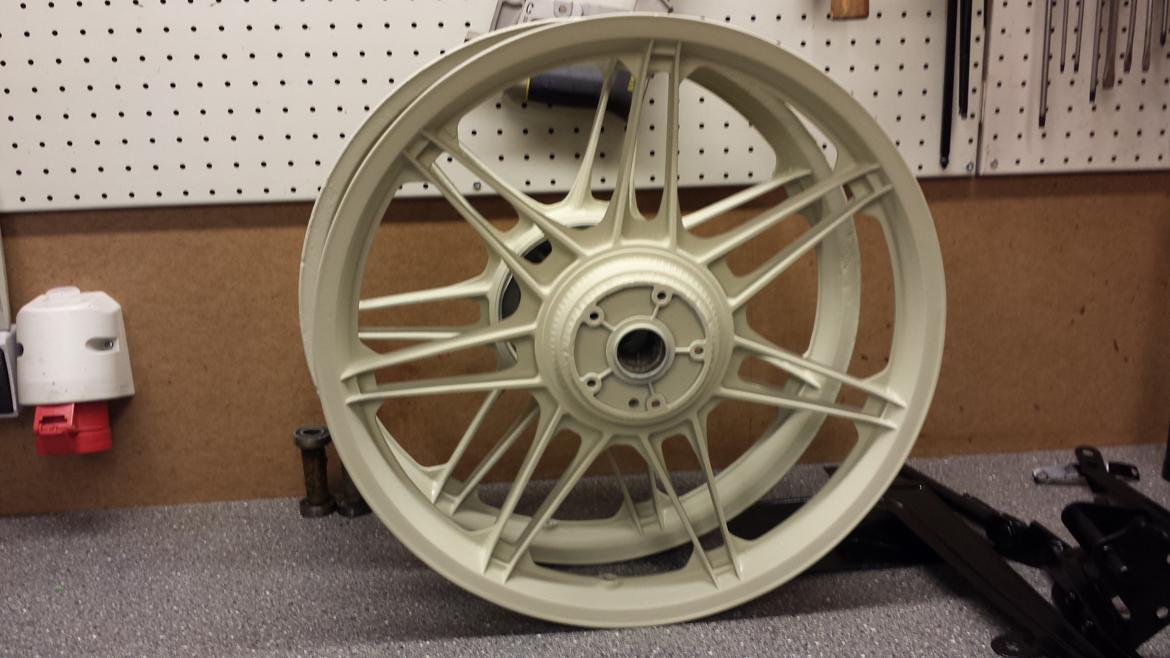 Puch Monza 3 Gear ´77 projekt - Grundede fælge billede 28