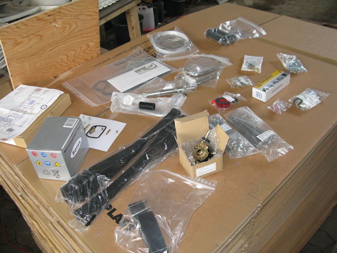 Simson Star SR4-2/1 renoverings projekt - Fået lidt reservedele hjem fra tyskland billede 9